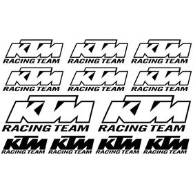 Sticker Masters Ktm Racing Sponsor Sticker Set