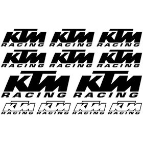 Sticker Masters Ktm Racing Sponsor Sticker Set
