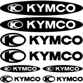 Sticker Masters Kymco Sponsor Set Sticker
