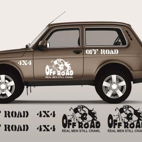 Sticker Masters Lada Niva Set-1 Sticker