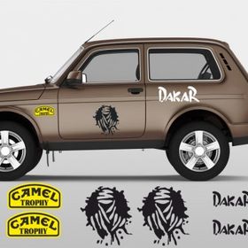 Sticker Masters Lada Niva Set-2 Sticker
