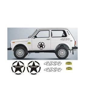 Sticker Masters Lada Niva Set-3 Sticker