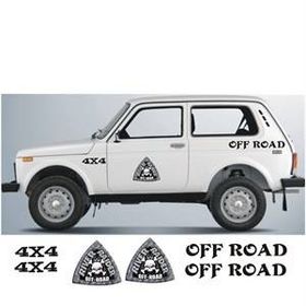 Sticker Masters Lada Niva Set-4 Sticker