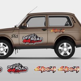 Sticker Masters Lada Niva Set-4 Sticker