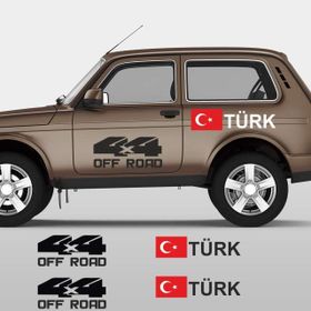 Sticker Masters Lada Niva Set-6 Sticker