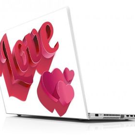 Sticker Masters Love 3D Laptop Duvar Stickerı