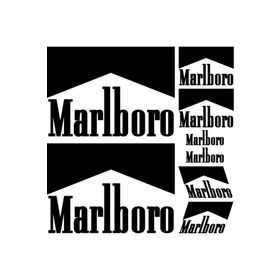 Sticker Masters Marlbora Sponsor Set Sticker