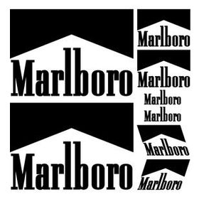 Sticker Masters Marlbora Sponsor Set Sticker
