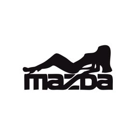 Sticker Masters Mazda Sexy Women Sticker