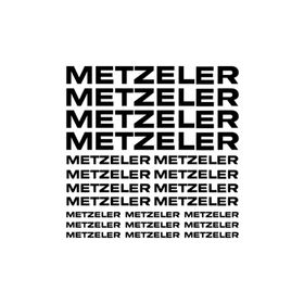 Sticker Masters Metzeler Sponsor Siyah Sticker Set
