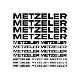 Sticker Masters Metzeler Sponsor Siyah Sticker Set