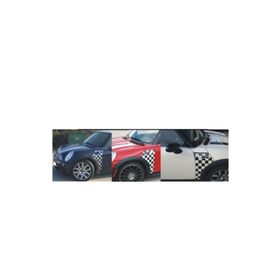 Sticker Masters Mini Cooper Checkmate Dama Sticker