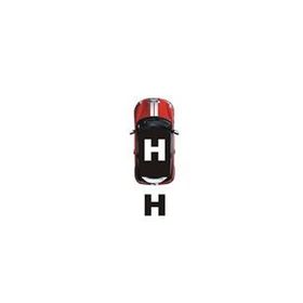 Sticker Masters Mini Cooper Helikopter Sticker