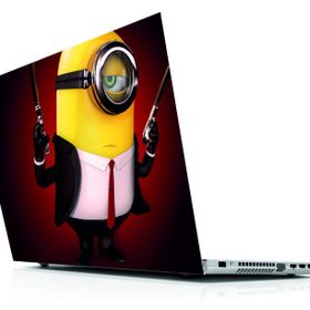 Sticker Masters Minion Hitman Laptop Duvar Stickerı