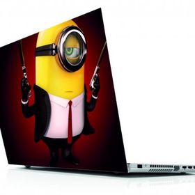 Sticker Masters Minion Hitman Laptop Duvar Stickerı