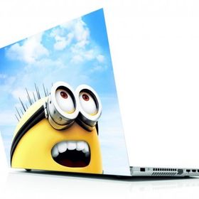 Sticker Masters Minion Up Laptop Duvar Stickerı