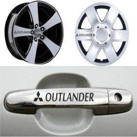 Sticker Masters Mitsubishi Outlander Kapı Kolu Jant Sticker