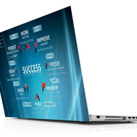 Sticker Masters Motivational Laptop Duvar Stickerı