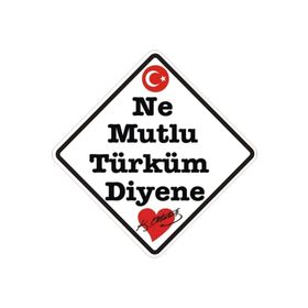 Sticker Masters Ne Mutlu Türküm Diyene Sticker