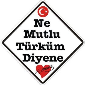 Sticker Masters Ne Mutlu Türküm Diyene Sticker