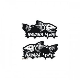 Sticker Masters Nissan Navara 4x4 Sticker Set
