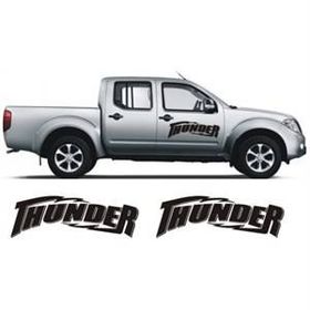 Sticker Masters Nissan Navara Thunder Şimşek Sticker