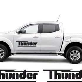 Sticker Masters Nissan Navara Thunder Şimşek Sticker