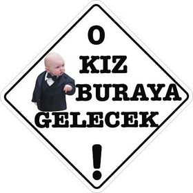 Sticker Masters O Kız Buraya Gelecek Sticker