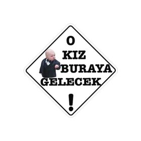 Sticker Masters O Kız Buraya Gelecek Sticker