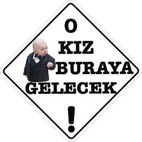 Sticker Masters O Kız Buraya Gelecek Sticker