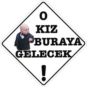 Sticker Masters O Kız Buraya Gelecek Sticker