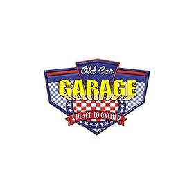 Sticker Masters Old Car Garage Sticker