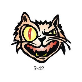 Sticker Masters Patlak Göz Kedi Sticker