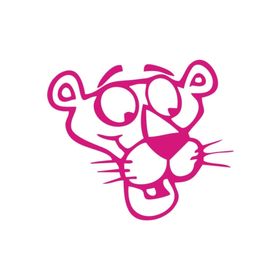 Sticker Masters Pembe Panter Sticker