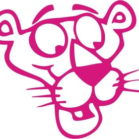 Sticker Masters Pembe Panter Sticker