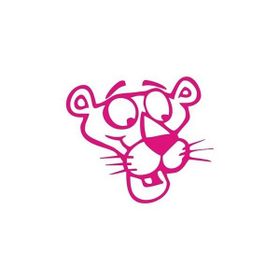 Sticker Masters Pembe Panter Sticker