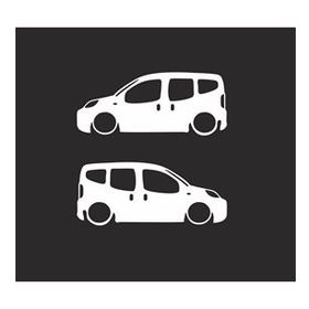 Sticker Masters Peugeot Bipper Basık Araç Sticker