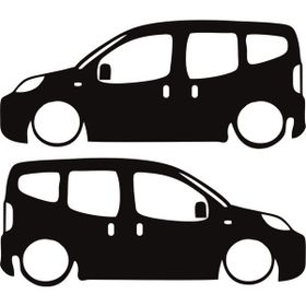 Sticker Masters Peugeot Bipper Basık Araç Sticker