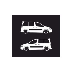 Sticker Masters Peugeot Partner Basık Sticker