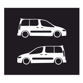 Sticker Masters Peugeot Partner Basık Sticker