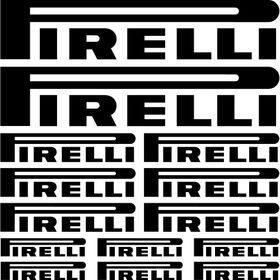Sticker Masters Pirelli Sponsor Set Sticker