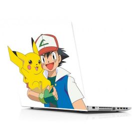 Sticker Masters Pokemon Ash And Picachu Hug Laptop Duvar Stickerı