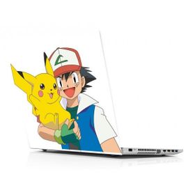 Sticker Masters Pokemon Ash And Picachu Hug Laptop Duvar Stickerı