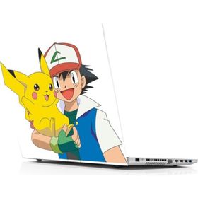 Sticker Masters Pokemon Ash And Picachu Hug Laptop Duvar Stickerı