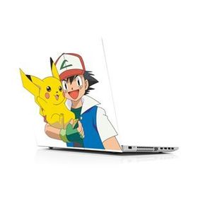 Sticker Masters Pokemon Ash And Picachu Hug Laptop Duvar Stickerı