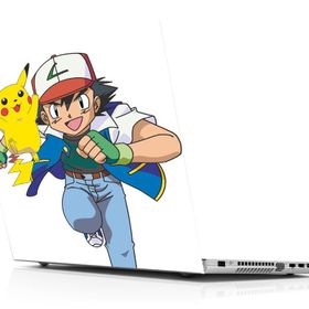 Sticker Masters Pokemon Go Ash And Picachu Laptop Duvar Stickerı