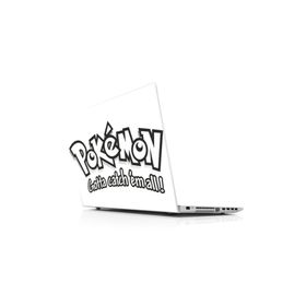 Sticker Masters Pokemon Go Catch Em All Black Laptop Duvar Stickerı