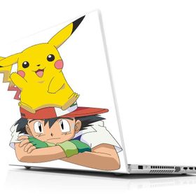 Sticker Masters Pokemon Hello Picachu With Ash Laptop Sticker