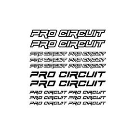 Sticker Masters Pro Circuit Sponsor Set Sticker