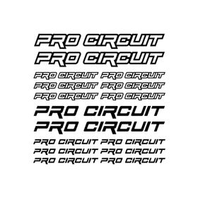 Sticker Masters Pro Circuit Sponsor Set Sticker